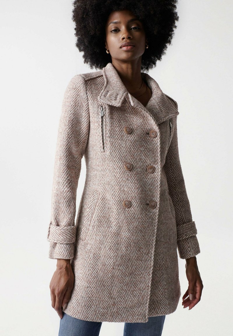 Salsa Jeans GRACE SCHUTZHÜTTEN SLIM Short coat pink Zalando.ie