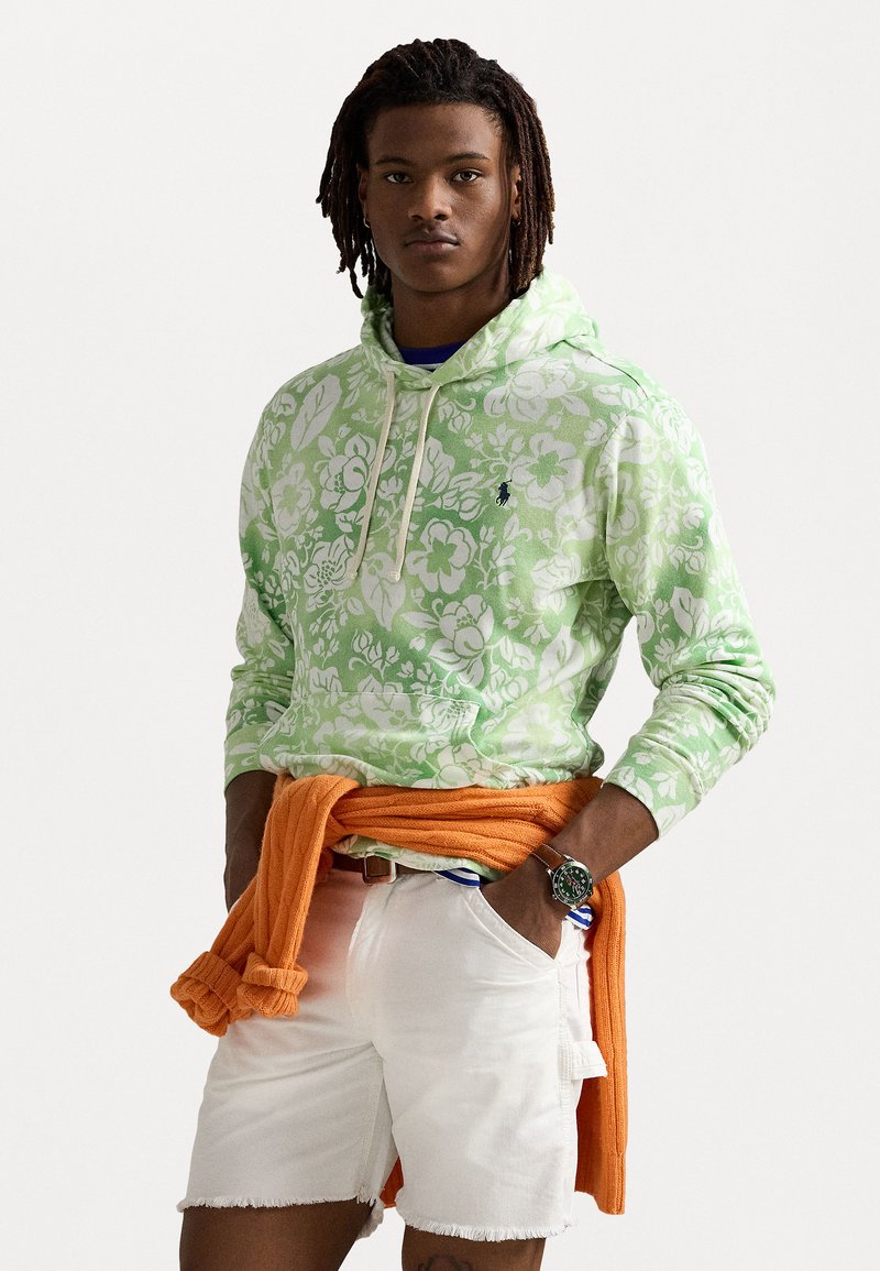 Polo Ralph Lauren - FLORAL SPA HOODIE - Hoodie - mangrove/pistacho, Forstørre