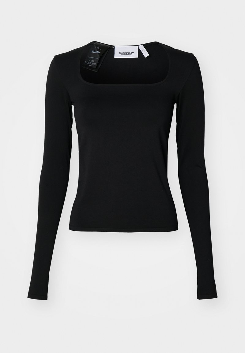 Weekday Longsleeve zwart