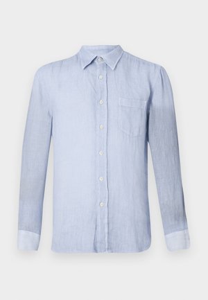 120% Lino LONG SLEEVE REGULAR FIT MEN - Marškiniai - sea