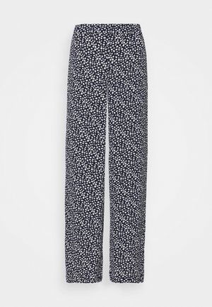 VMSAGA WIDE PANT - Pantaloni - navy blazer/donna
