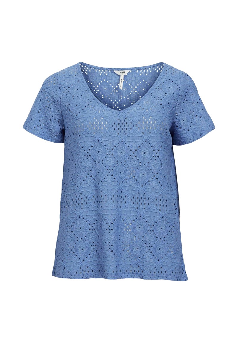 Object Blouse lichtblauw