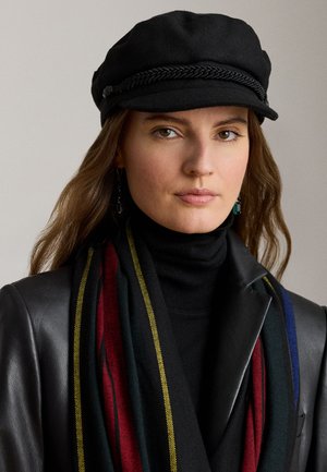 Lauren Ralph Lauren, WOOL BLEND FISHERMAN CAP - Hatt - black