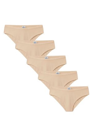 BASIC SLIP 5ER  PACK - Slip - beige