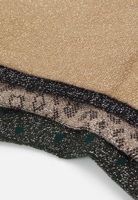 Pieces PCSEBBY GLITTER MIX SOCKS 4 PACK  - Ponožky - black