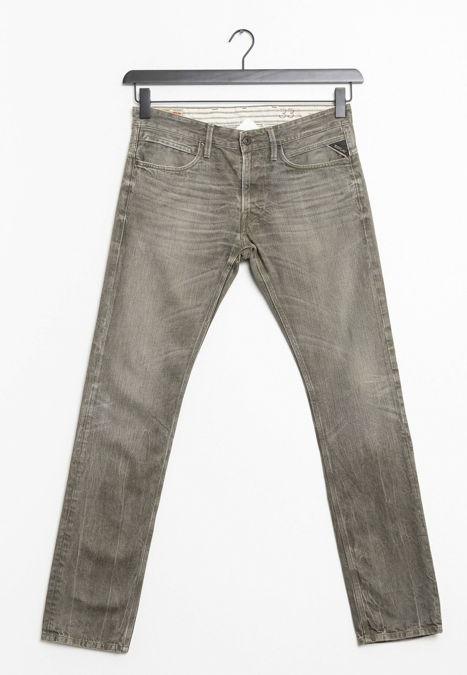 Replay Jeans Skinny Fit grey (Pre-owned) Zalando
