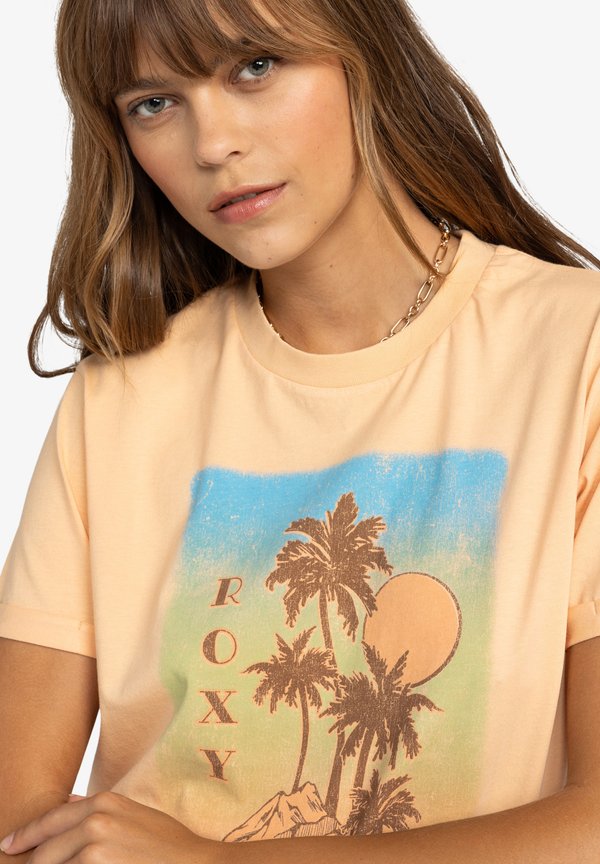 NOON OCEAN  - Print T-shirt - orange4