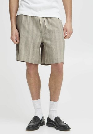 SDLIAM LINEN MIX - Short - insignia blue