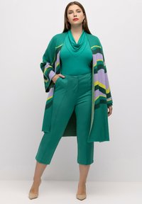 Ulla Popken Kardigan - green
