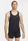 FAST SINGLET - Top - black/(reflective silv)