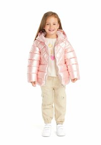 MINOTI - HOODED PUFFER - Lahka jakna - light pink Miniaturna slika 1