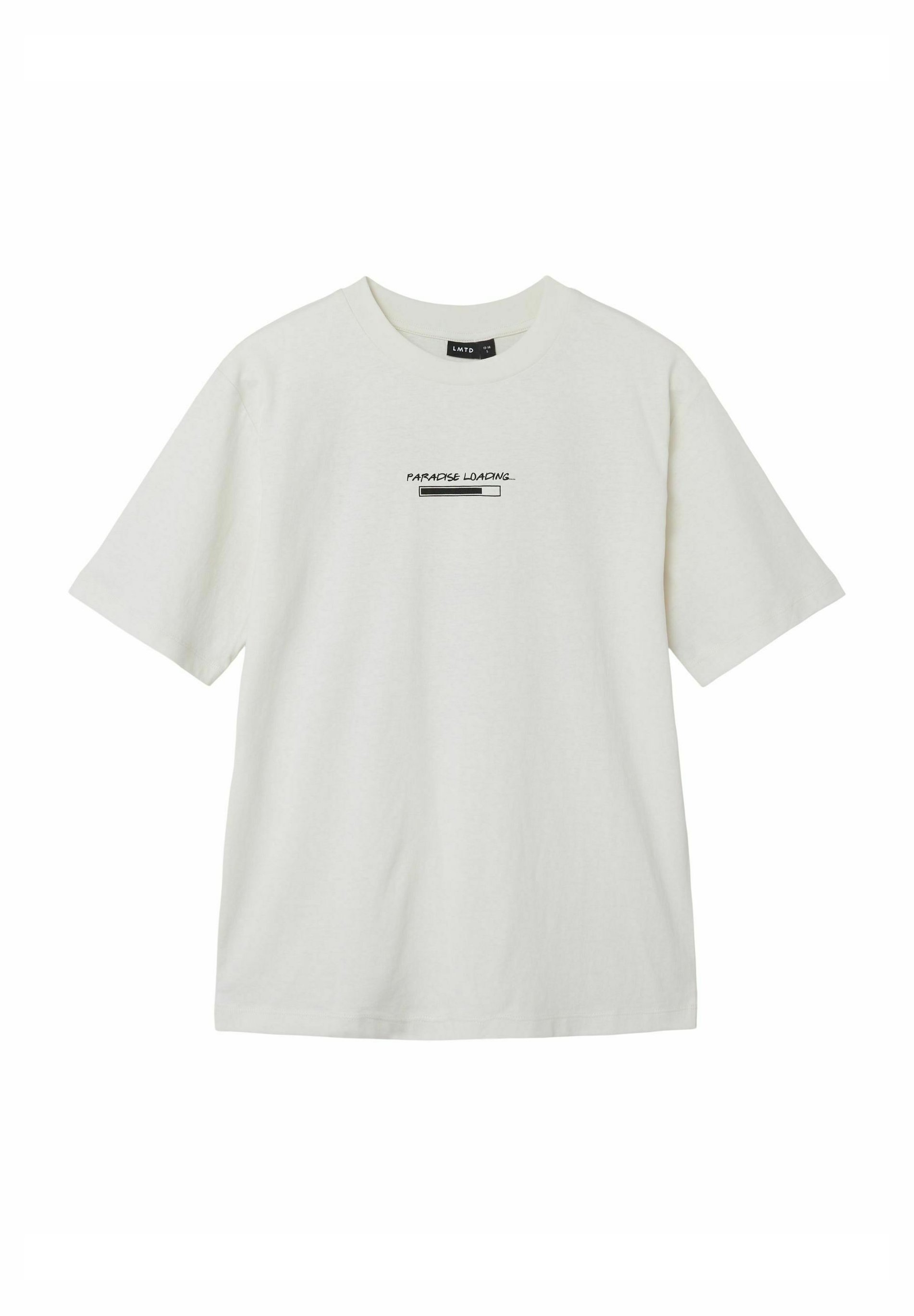 ★GENERAL IDEA★ Raglan lettering loose fit t-shirt WHITE WB RAGLAN T-SHIRT (WHITE-BLACK) - Mindout