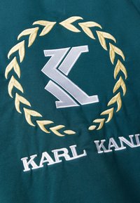 Karl Kani RETRO EMBLEM COLLEGE CREW  - Sportinis megztinis - teal white
