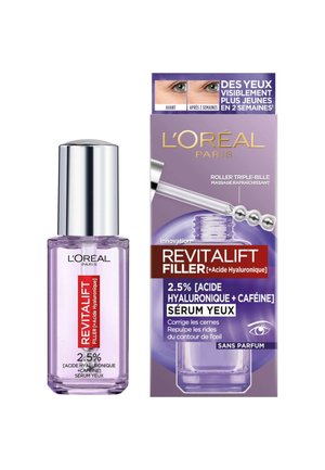 SÉRUM YEUX À L'ACIDE HYALURONIQUE ET À LA CAFÉINE REVITALIFT FILLER - Mascara soin - transparent