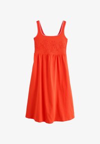 Niet geselecteerd, red embroidered