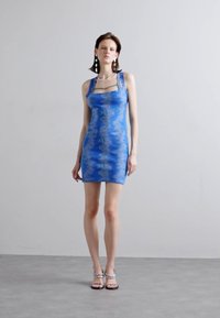 Ahluwalia CALYPSO DRESS - Abito in maglia - blue