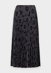 MYY UNIKKO  - Plisirana suknja - black/dark grey