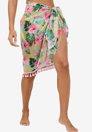 Strandaccessoar  - yellow floral