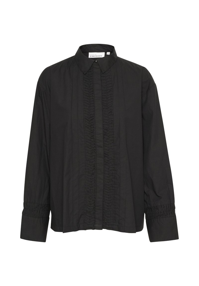 Karen by Simonsen Overhemdblouse zwart Karen by Simonsen Overhemdblouse zwart