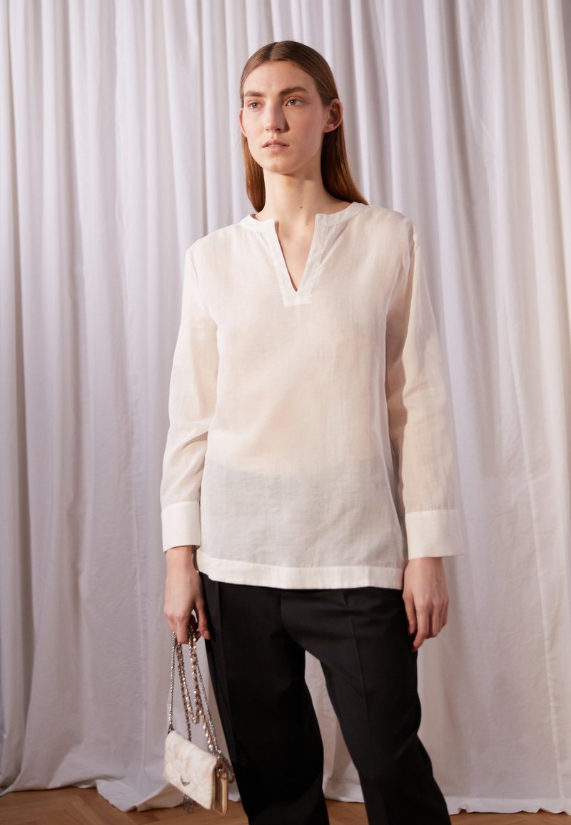 Filippa K LILJA BLOUSE - Túnica - white