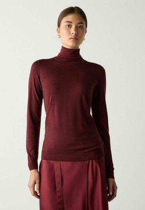 Falconeri Striktrøje - red