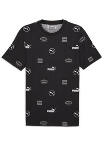 Puma POWER - Marškinėliai su spaudiniu - black