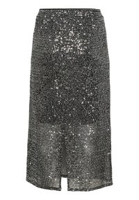 A-vonalú szoknya - silver sequin