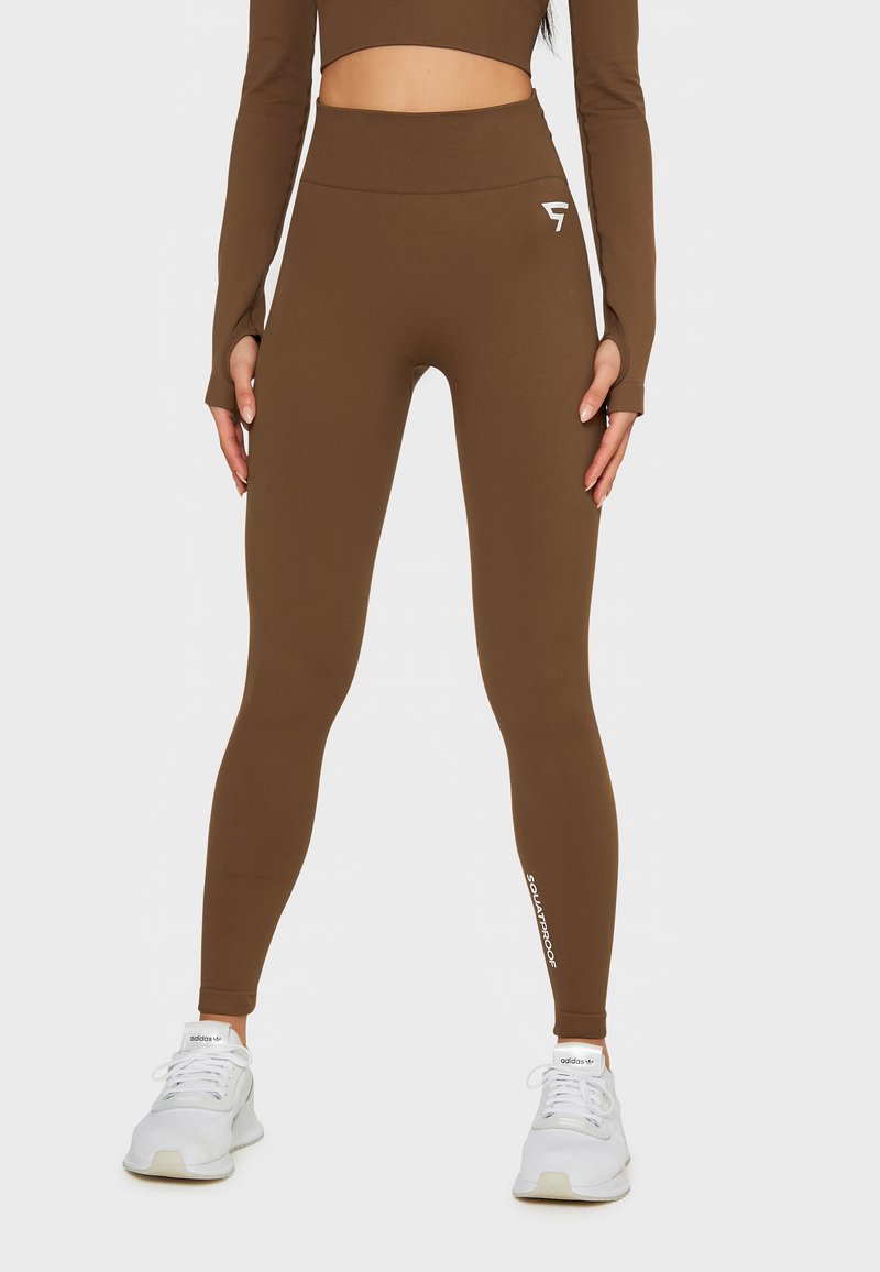 SQUATPROOF Tights - coffee