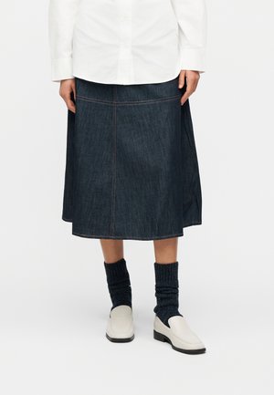 CHAMBRA IMMA - Τζιν φούστα - denim blue