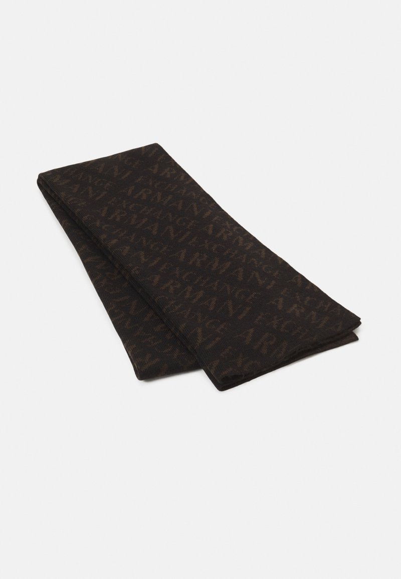 Armani Exchange Blue Viscose Scarf