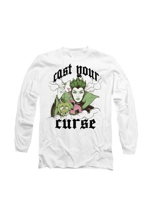 DISNEY VILLAINS CAST YOUR CURSE - Long sleeved top - white