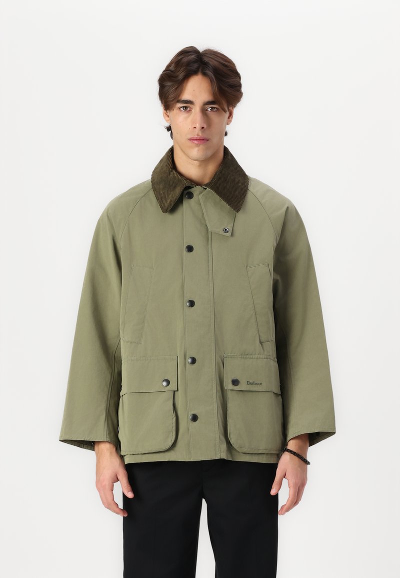 Barbour PEACHED BEDALE CASUAL JACKET - Jachetă subțire - fern