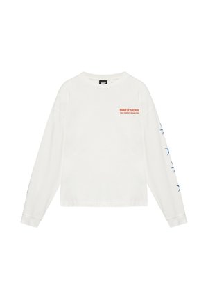 PULL&BEAR, STWD LONG SLEEVE - T-SHIRT - T-shirt à manches longues - white