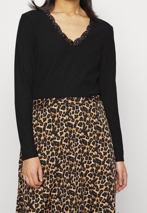 T-shirt à manches longues - black