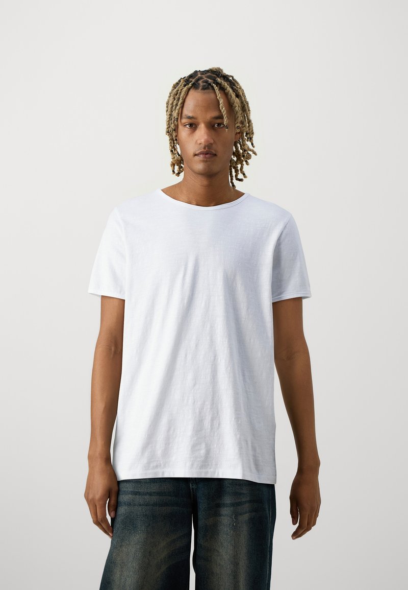 Selected Homme - SLHMORGAN SS O-NECK TEE W NOOS - T-Shirt basic - bright white, Vergrößern