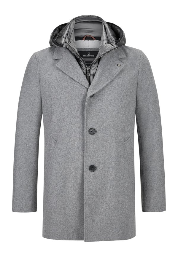 MSMelton - Kurzmantel - stein