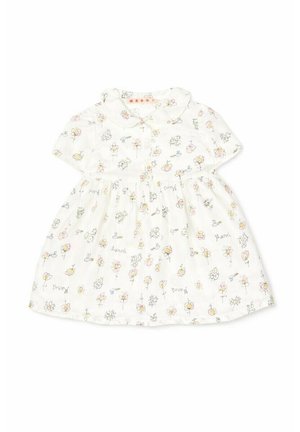 VESTITI CASUAL - Abito a camicia - white