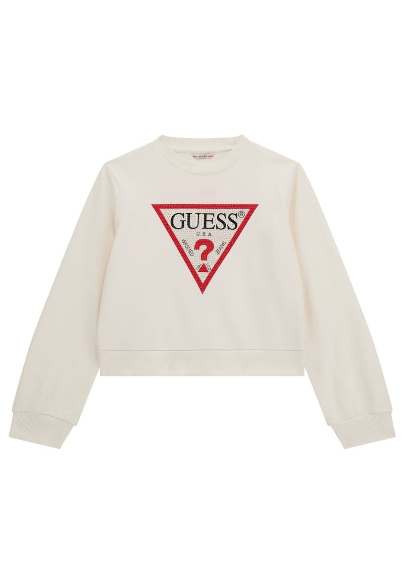 Guess LOGO - Sweater - creme