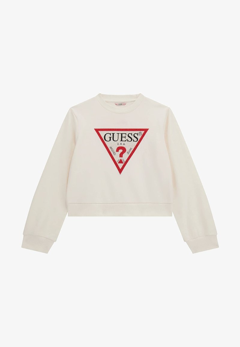 Guess LOGO - Sweater - creme