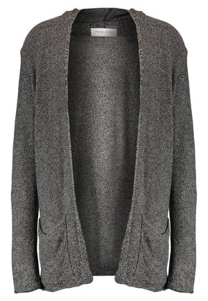 Strickjacke - light grey