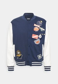 MIDTOWN BASEBALL JACKET - Camisola com fecho - navy