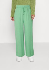 Selected Femme Tygbyxor - green