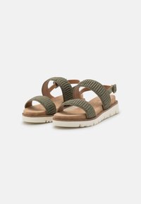 s.Oliver Platform sandals - pistachio
