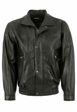 Mark Maddox HOLDO - Lederjacke - schwarz