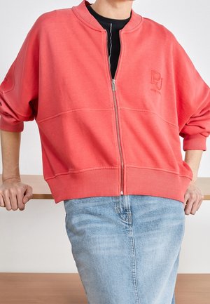 Sweat zippé - red