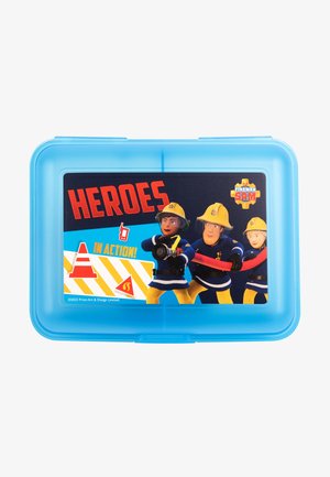 Fireman Sam BROTDOSE - HEROES IN ACTION - LUNCHBOX BUTTERBROTDOSE MIT TRENNWAND - Lunch box - blau