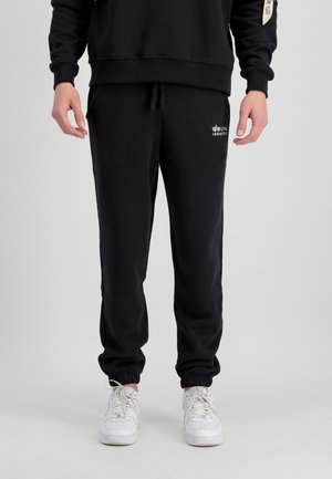 Alpha Industries Tracksuit bottoms - organic black