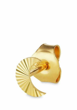 Single earring - gold plated silver coloured