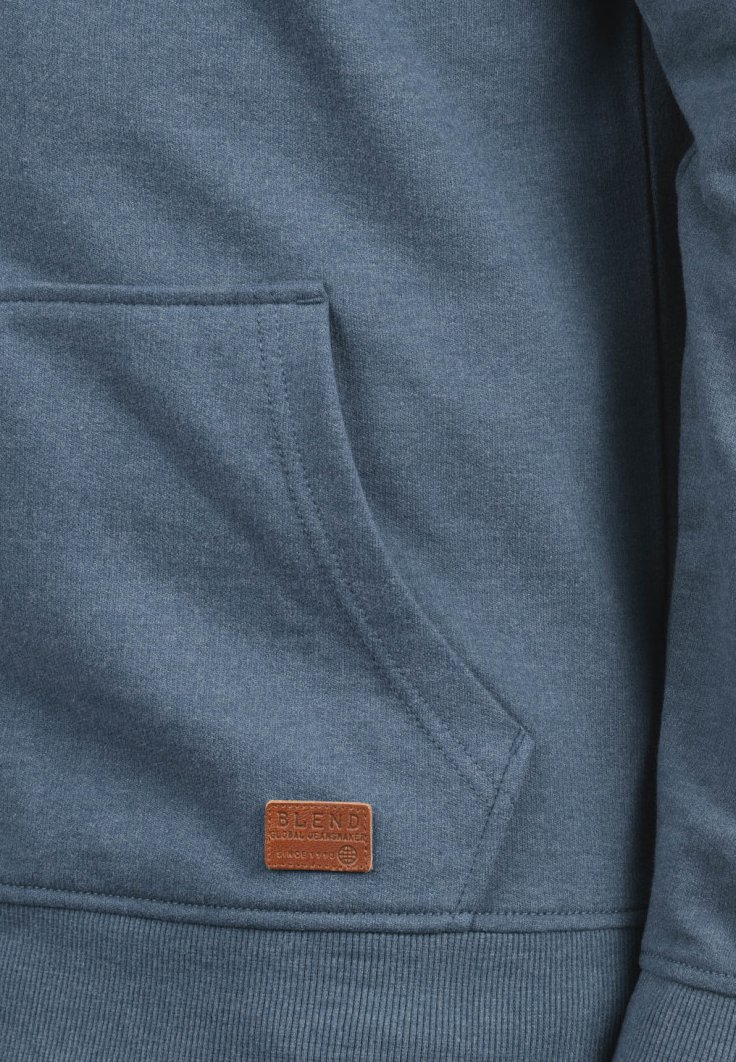 Herren Kapuzenpullover | Blend HULKER Sweatjacke ensign blue/blau - HT19304 Herren Kapuzenpullover | Blend HULKER Sweatjacke ensign blue/blau - HT19304