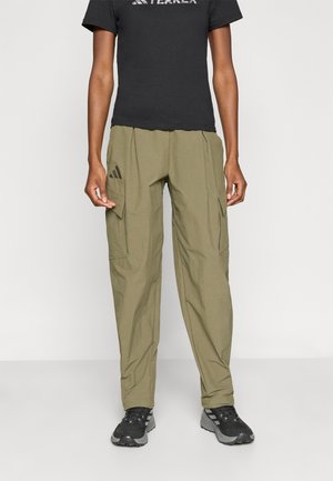 XPLORIC CARGO PANTS - Παντελόνι εξωτερικού χώρου - olive strata